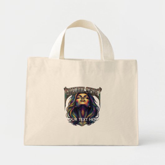 Benutzerdefinierte Tiny Tote Mini Stoffbeutel (Vorne)