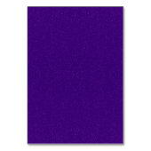 Benutzerdefinierte Tischnummer für Lila Glitzer (Vorderseite)