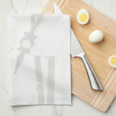 Benutzerdefinierte Tischsets für die Vintage Uhr Handtuch (Viertel Falte)