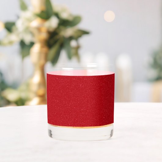 Benutzerdefinierte Tomatenrote Textur Rocks Glas – (Insitu (Hochzeit))