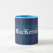 Benutzerdefinierte traditionelle MacKerrell Tartan Tasse (Zentrum)