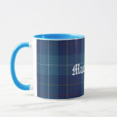 Benutzerdefinierte traditionelle MacKerrell Tartan Tasse (Links)