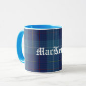 Benutzerdefinierte traditionelle MacKerrell Tartan Tasse (Vorderseite Links)