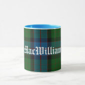 Benutzerdefinierte traditionelle MacWilliam Tartan Tasse (Zentrum)