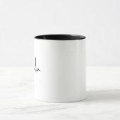 Benutzerdefinierte Tragetasche, Brautjungfer-Gesch Tasse (Zentrum)