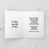 Benutzerdefinierte Transgender Sobriety Card - Tra Karte (Innenseite)