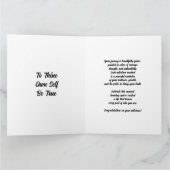 Benutzerdefinierte Transgender Sobriety Card - Tra Karte (Innenseite)