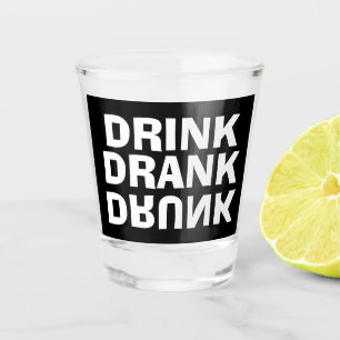 Benutzerdefinierte Trinkglas-Drank-Betrunken-Party Schnapsglas