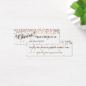 Benutzerdefinierte Trinkkarten (Schreibtisch)