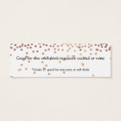 Benutzerdefinierte Trinkkarten (Rückseite)