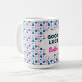 Benutzerdefinierte und personalisierte blaugrüne u kaffeetasse (Vorderseite Links)