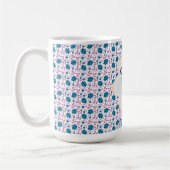 Benutzerdefinierte und personalisierte blaugrüne u kaffeetasse (Links)