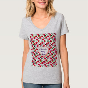 Benutzerdefinierte und personalisierte Süße Kirsch T-Shirt