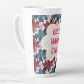 Benutzerdefinierte und personalisierte Wasserfarbe Milchtasse (Linke Ecke)