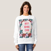 Benutzerdefinierte und personalisierte Wasserfarbe Sweatshirt (Vorne ganz)
