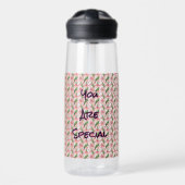 Benutzerdefinierte und personalisierte Wasserfarbe Trinkflasche (Vorne)