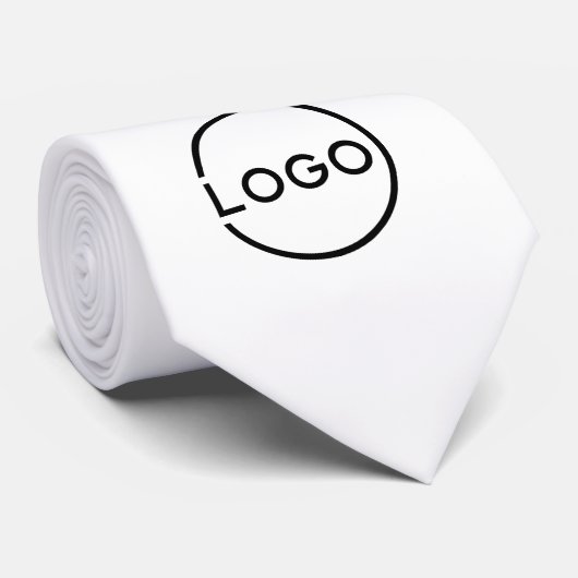 Benutzerdefinierte Unternehmens-Logo-Halsbinde Krawatte (Gerollt)