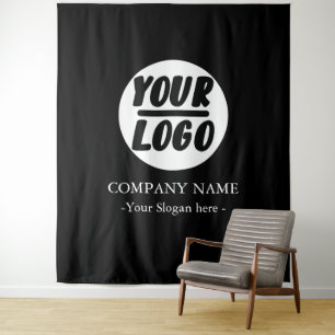 Benutzerdefinierte Unternehmens-Logo-Rückwand für  Wandteppich