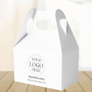 Benutzerdefinierte Unternehmensgeschäftslogo-Brand Geschenkschachtel