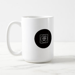 Benutzerdefinierte Unternehmenslogo-Branded-Kaffee Kaffeetasse