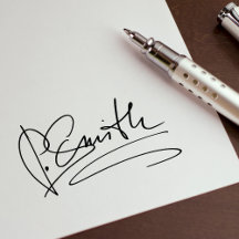 Benutzerdefinierte Unterschrift