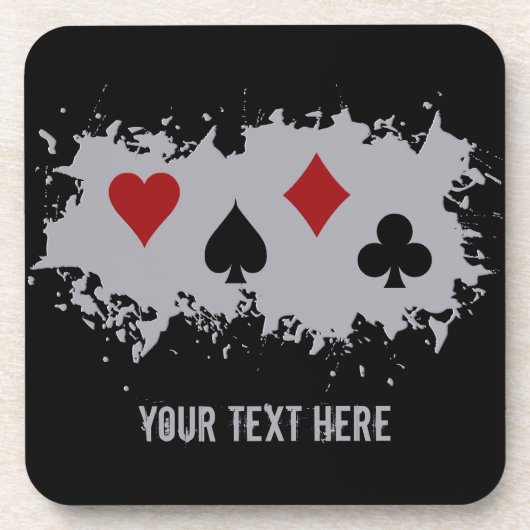 Benutzerdefinierte Untersetzer zum Kartenausschlag (Vorderseite)