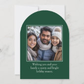 Benutzerdefinierte Urlaubskarte mit den Kunstwerke Einladung (Rückseite)