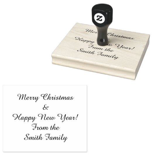 Benutzerdefinierte Urlaubsmeldung Gummistempel (Stempel)