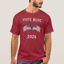 Benutzerdefinierte USA-Flagge Wähle Blau