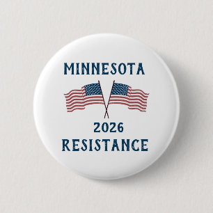 Benutzerdefinierte USA-Flagge Widerstand Button