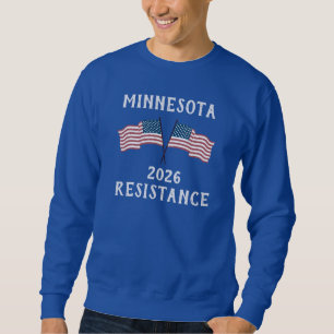 Benutzerdefinierte USA-Flagge Widerstand  Sweatshirt