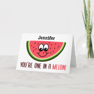 Benutzerdefinierte Valentinskarte, Du bist einziga Karte