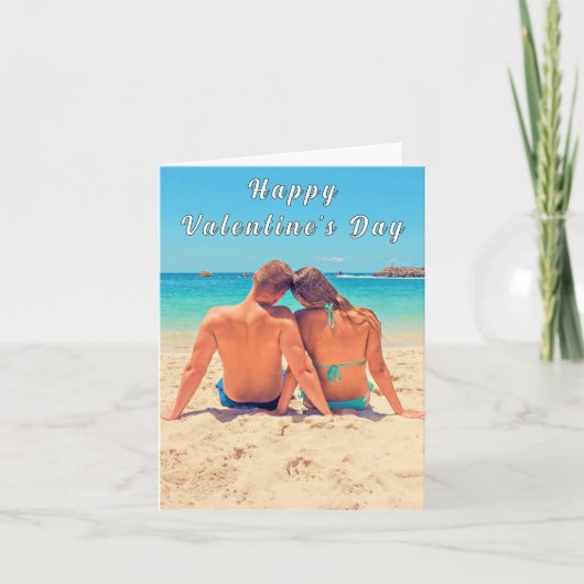 Benutzerdefinierte Valentinstag-Karte Foto Ihre Li Karte (Vorderseite)