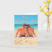 Benutzerdefinierte Valentinstag-Karte Foto Ihre Li Karte (Gelbe Blume)