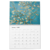Benutzerdefinierte Van Gogh Mandelblüte (1890) Kalender (Jan 2027)