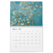 Benutzerdefinierte Van Gogh Mandelblüte (1890) Kalender (Feb 2027)