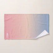 Benutzerdefinierte Vaporwave Badhandtuch Set (Handtuch)