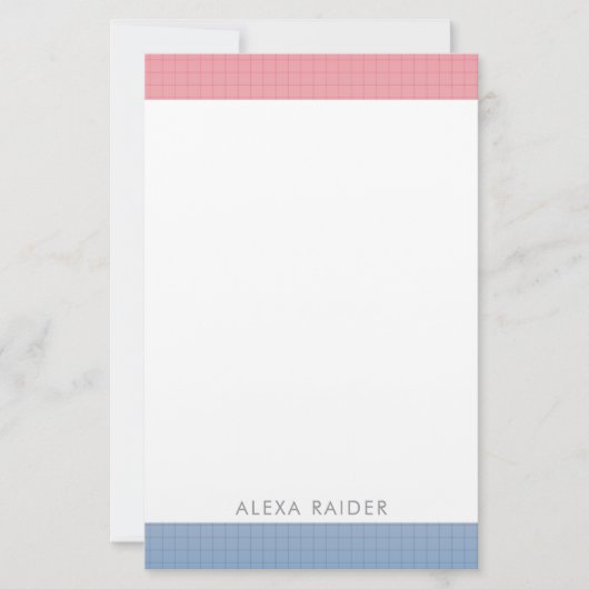 Benutzerdefinierte Vaporwave Briefpapier (Vorderseite)
