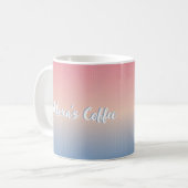Benutzerdefinierte Vaporwave Kaffeetasse (Vorderseite Links)