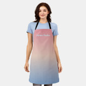 Benutzerdefinierte Vaporwave Schürze (Getragen)