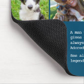 Benutzerdefinierte Vater Definition für das Foto " Mousepad (Ecke)