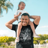 Benutzerdefinierte Vater-FotoCollage T-Shirt