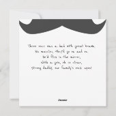 Benutzerdefinierte Vater-Fotokarte Feiertagskarte (Rückseite)