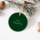 Benutzerdefinierte Verzauberungsmarken für Weihnac Geschenkanhänger