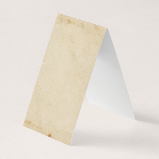 Benutzerdefinierte Vintag-Chic-Karte mit geteerter Visitenkarten (Vorderseite)