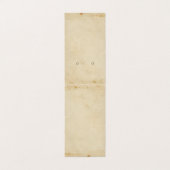 Benutzerdefinierte Vintag-Chic-Karte mit geteerter Visitenkarten (Außenseite Aufgefaltet)