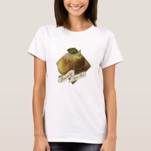 Benutzerdefinierte Vintage-Äpfel Retro-Frucht Old T-Shirt