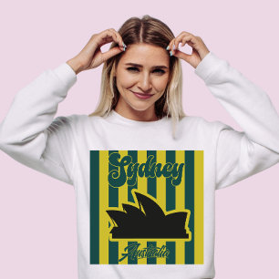 Benutzerdefinierte Vintage Australien Sydney Strip Sweatshirt