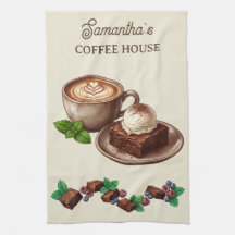Benutzerdefinierte Vintage-Bäckerei-Ware Brownie-K