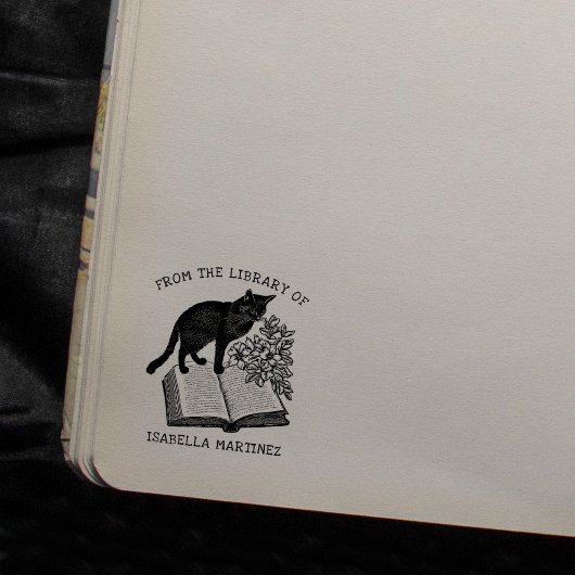 Benutzerdefinierte Vintage Blumenbibliothek Gummistempel